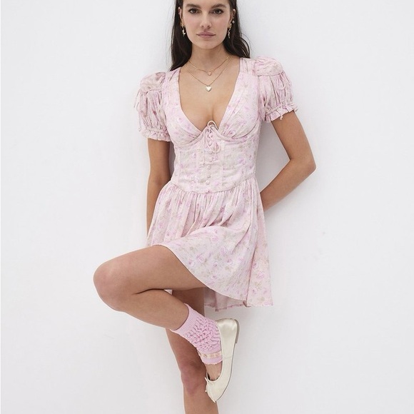 For Love and Lemons Paulina Mini Dress - Picture 5 of 6
